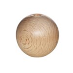 Houten kraal - 20 mm - 12 stuks