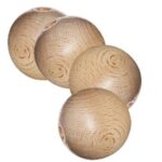 Houten kraal - 37 mm - 4 stuks