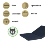 Matras Campingbed ABZ 60x120 Wolf