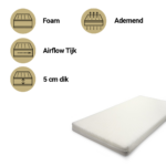 Matras Co-Sleeper Best Sleep 50x88 Airflow Pro