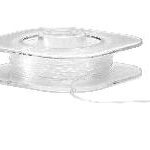 elastische draad doorsnede0,5 mm - 10 meter transparant