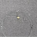 Sieraaddraad met coating - 10 meter - zilverkleurig