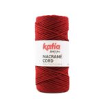 Katia Macramé Cord - rood 111