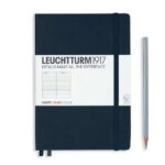 LEUCHTTURM1917 - notebook A5 - lijntjes - zwart
