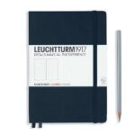 LEUCHTTURM1917 - notebook A5 - stipjes - zwart