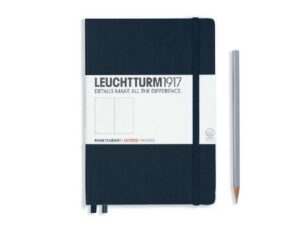 LEUCHTTURM1917 - notebook A5 - stipjes - zwart