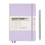 LEUCHTTURM1917 - notebook A5 - gestipt - lila