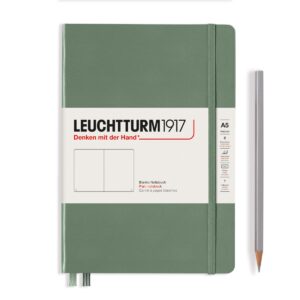 LEUCHTTURM1917 - notebook A5 - blanco - olijf