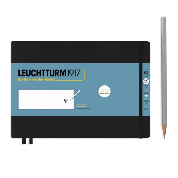 LEUCHTTURM1917 Sketchbook - A5/medium landscape - Afbeelding 1