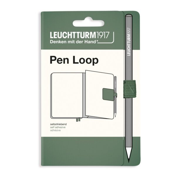 LEUCHTTURM 1917 Pen Loop - olijf (exclusief pen) - Afbeelding 1