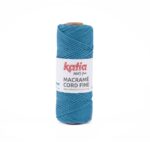 Katia Macramé Cord Fine - koningsblauw 210
