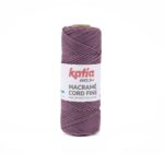 Katia Macramé Cord Fine - mauve 212
