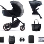 Kinderwagen Kinderkraft Prime2 Venezian Black Incl. Accessoires