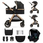 Kinderwagen Kinderkraft Esme 3-in-1 incl. Autostoel Pure Black