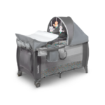 Campingbed Lionelo Sven Plus Grey Scandi