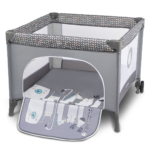 Campingbed/box Lionelo Lene Grey Scandi