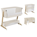 Co-sleeper Lionelo Thomi Plus 5in1 Cot Beige Sand