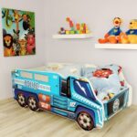 Peuterbed Top Beds Truck 70x140 Politie Inclusief Matras