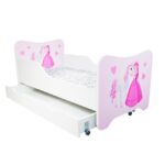 Kleuterbed Top Beds Happy 80x160 Princess and horse Incl. Matras