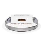 Satijnlint - 3 mm - lichtgrijs