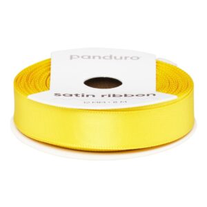 Satijnlint - 12 mm - geel
