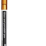 Glas- en porseleinstift - 2 mm - goud