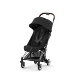 Buggy Cybex Coya Sepia Black/Black - Chrome Frame