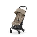 Buggy Cybex Coya Cozy Beige/Beige - Matt Black Frame