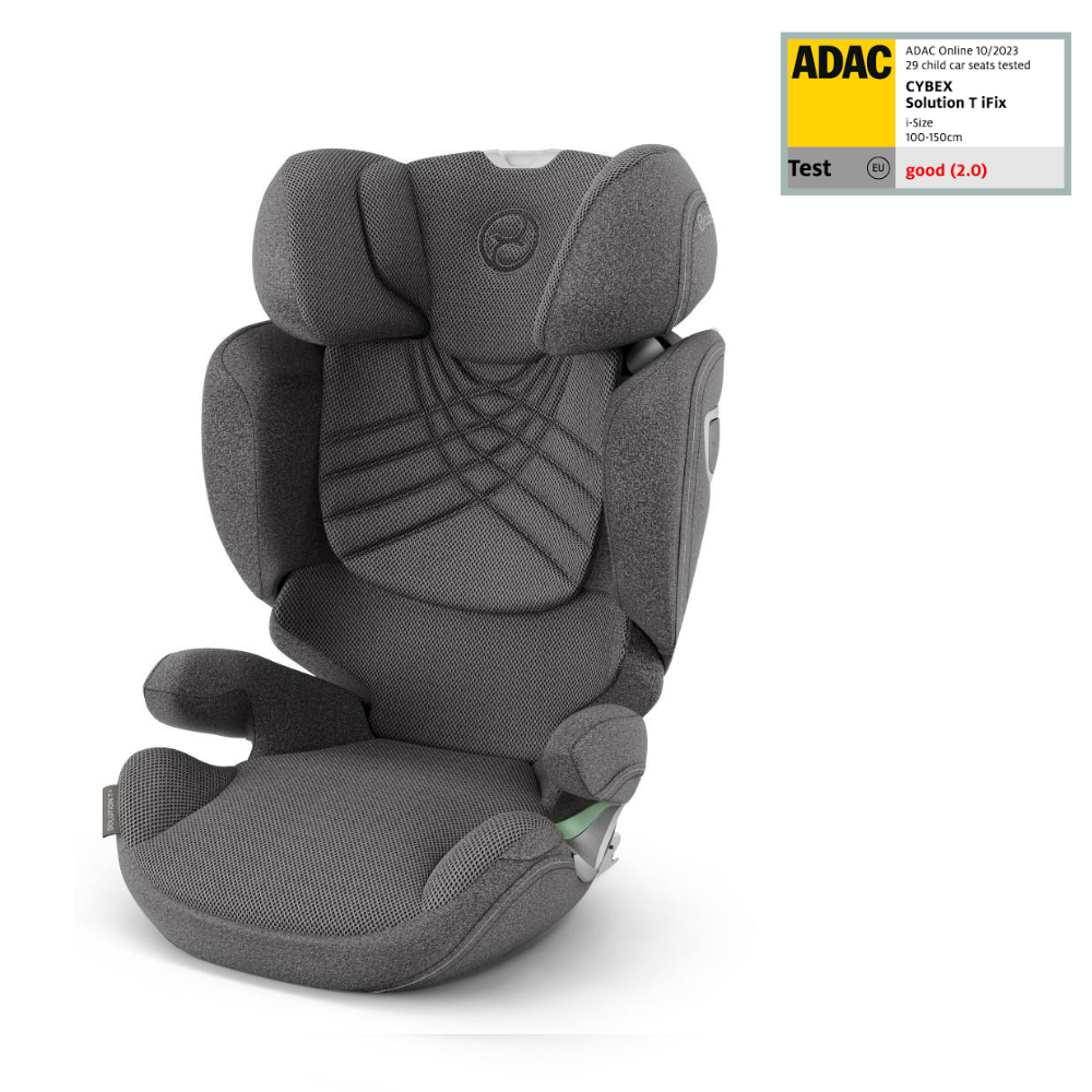 Autostoel Cybex Solution T i-Fix Plus Mirage Grey/Dark Grey Autostoel Cybex Solution T i-Fix Plus Mirage Grey/Dark Grey - Afbeelding 1