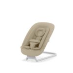Newbornset Cybex Lemo/CLICK&FOLD Bouncer Sand White/White