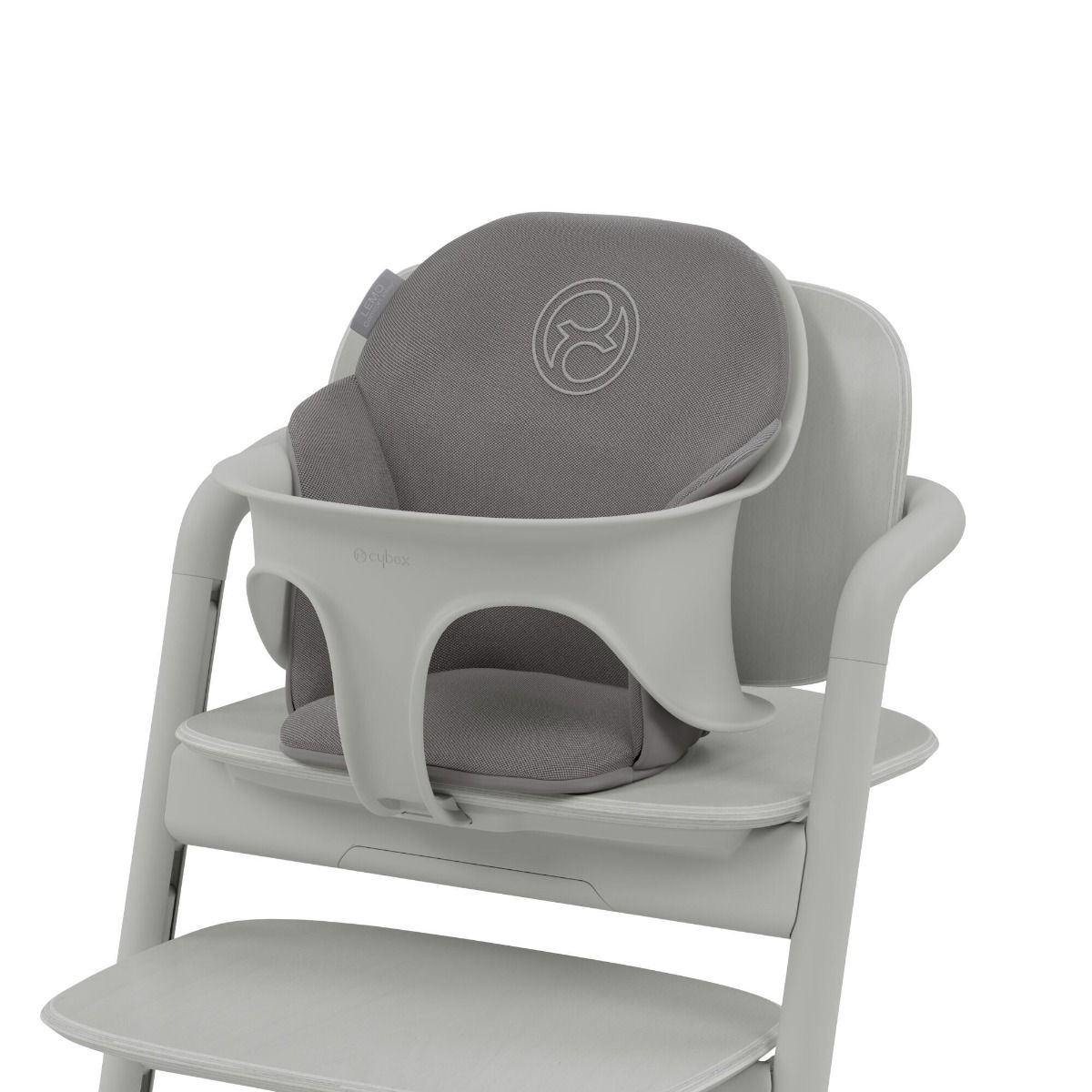 Stoelverkleiner Cybex Lemo Comfort Inlay Suede Grey/Mid Grey - Afbeelding 1