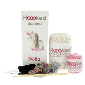 Hoooked DIY kit - Unicorn Nora - almond