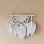 Hoooked DIY kit - macramé hanger Faros - biscuit