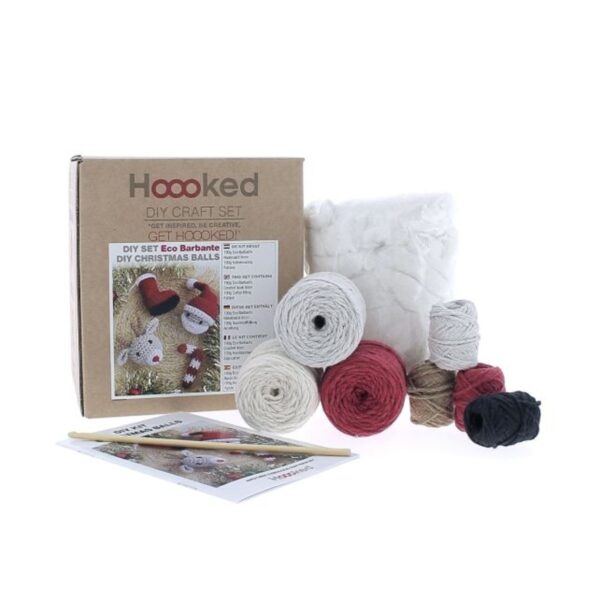 Hoooked DIY kit - Classic Christmas Ornaments - Afbeelding 1