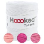 Hoooked Zpagetti - large - roze tint