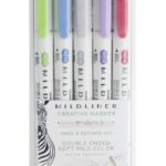 Zebra Mildliner - highlighters - 5 stuks - cool
