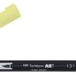 Tombow ABT Dual Brush Pen - 131 lemon lime