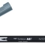 Tombow ABT Dual Brush Pen - N52 cool grey