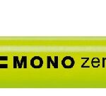 Tombow MONO precisie gum - round tip 2,3 mm - neon geel