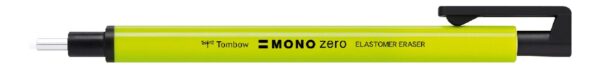 Tombow MONO precisie gum - round tip 2,3 mm - neon geel - Afbeelding 1