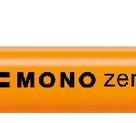 Tombow MONO precisie gum - round tip 2,3 mm - neon oranje