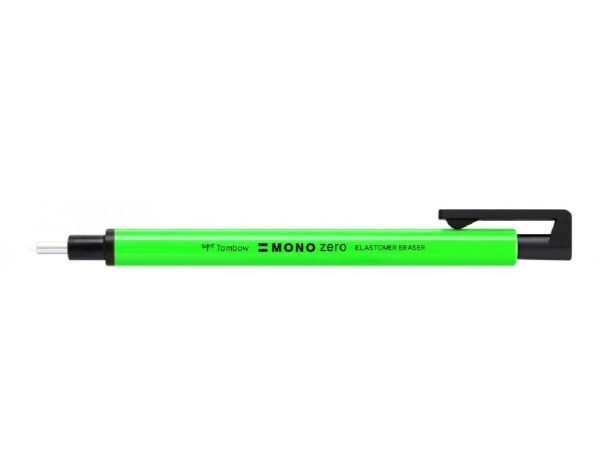 Tombow MONO precisie gum - round tip 2,3 mm - neon groen - Afbeelding 1