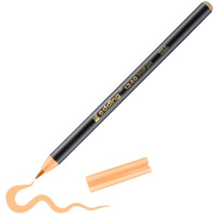 edding 1340 brush pen - 1 tot 3 mm - lichtoranje