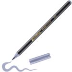 edding 1340 brush pen - 1 tot 3 mm - zilvergrijs