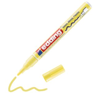 edding 751 lakmarker - glans - 1 tot 2 mm - pastel geel