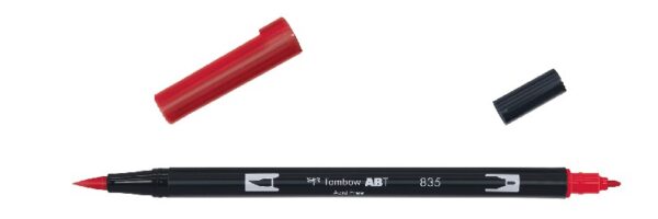 Tombow ABT Dual Brush Pen - 835 persimmon - Afbeelding 1