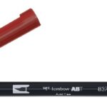 Tombow ABT Dual Brush Pen - 837 wine red