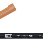 Tombow ABT Dual Brush Pen - 977 saddle brown