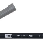 Tombow ABT Dual Brush Pen - N45 cool grey