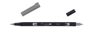 Tombow ABT Dual Brush Pen - N55 cool grey